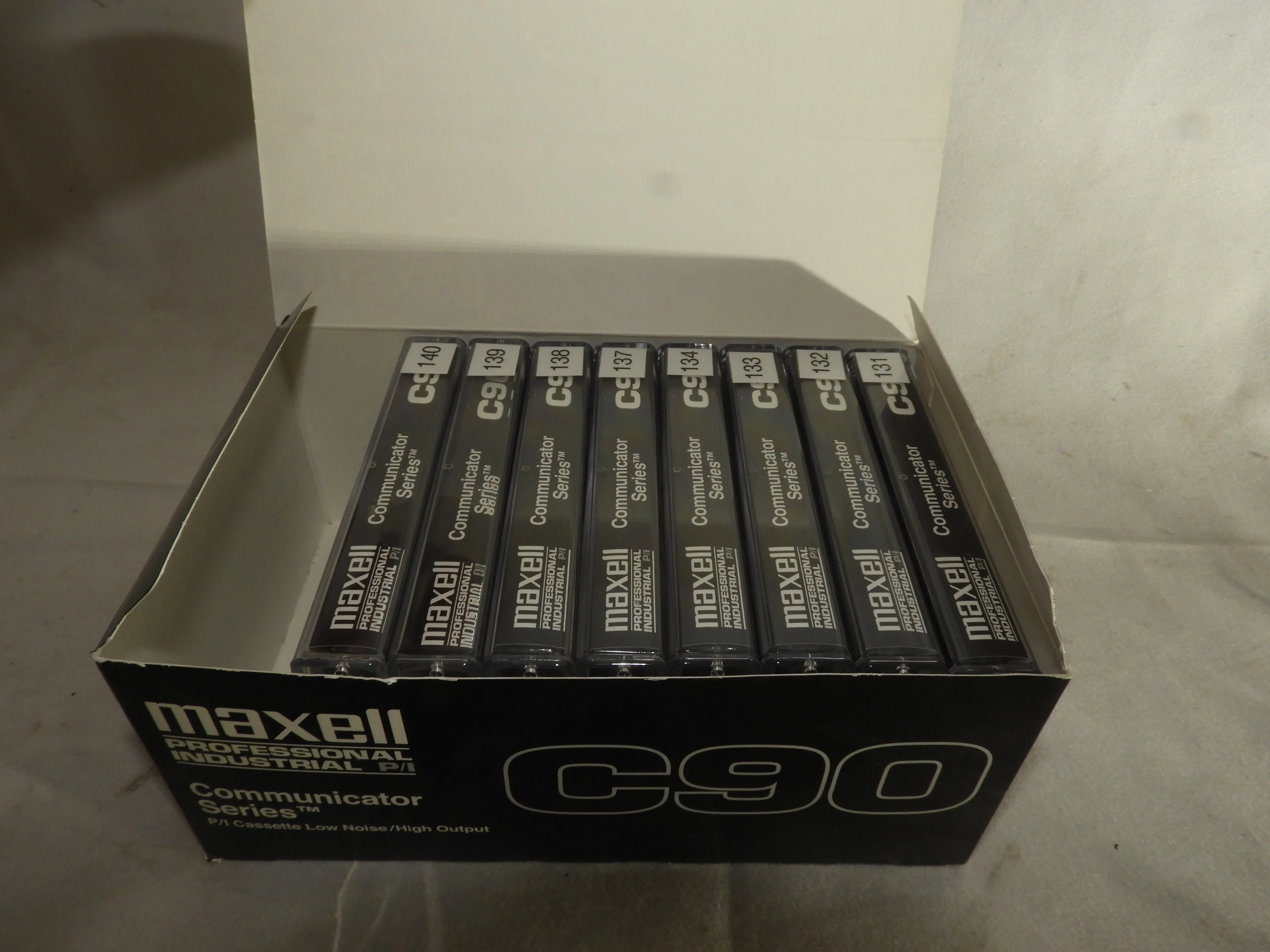 Vintage Maxell C90 Communicator Series Cassette Tapes Lot Professional P/I
